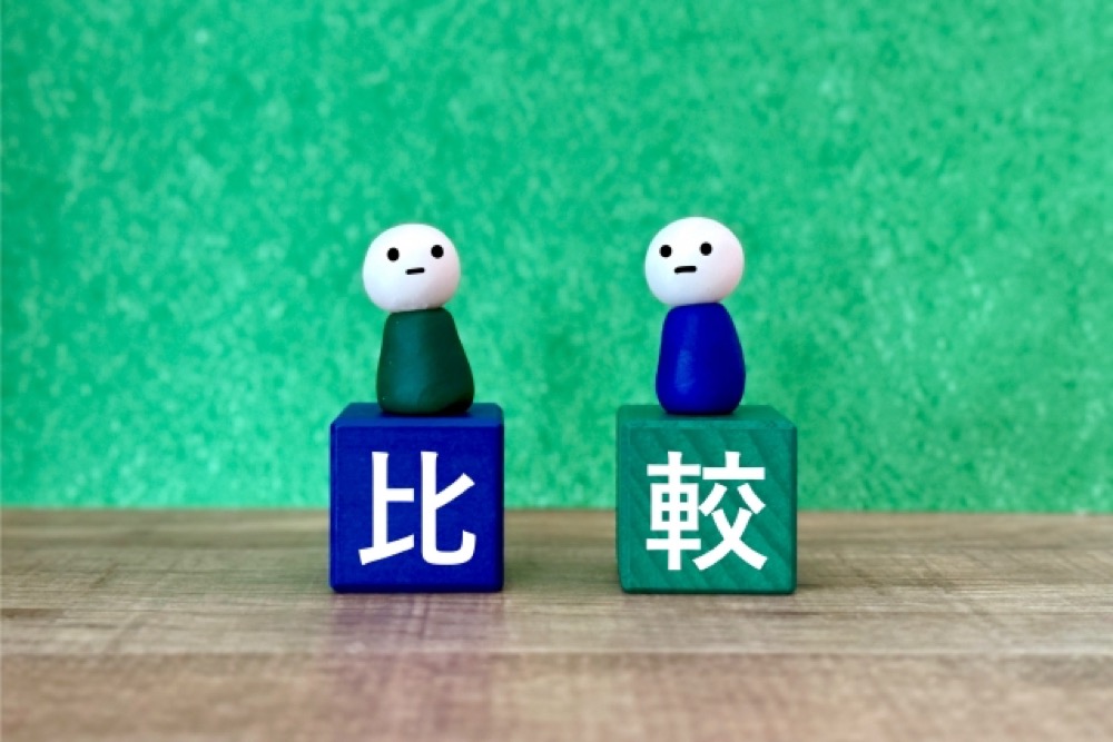 比較　人形