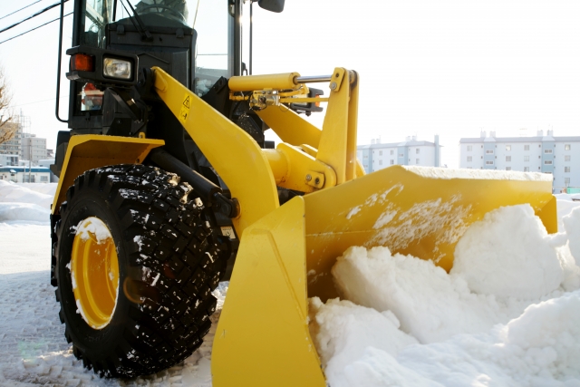 除雪作業
