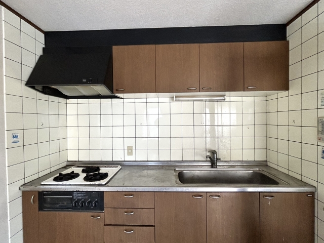 古いシステムキッチン