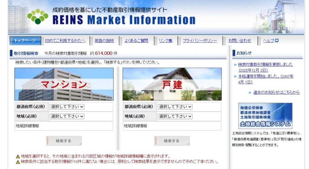 REINS Market Information